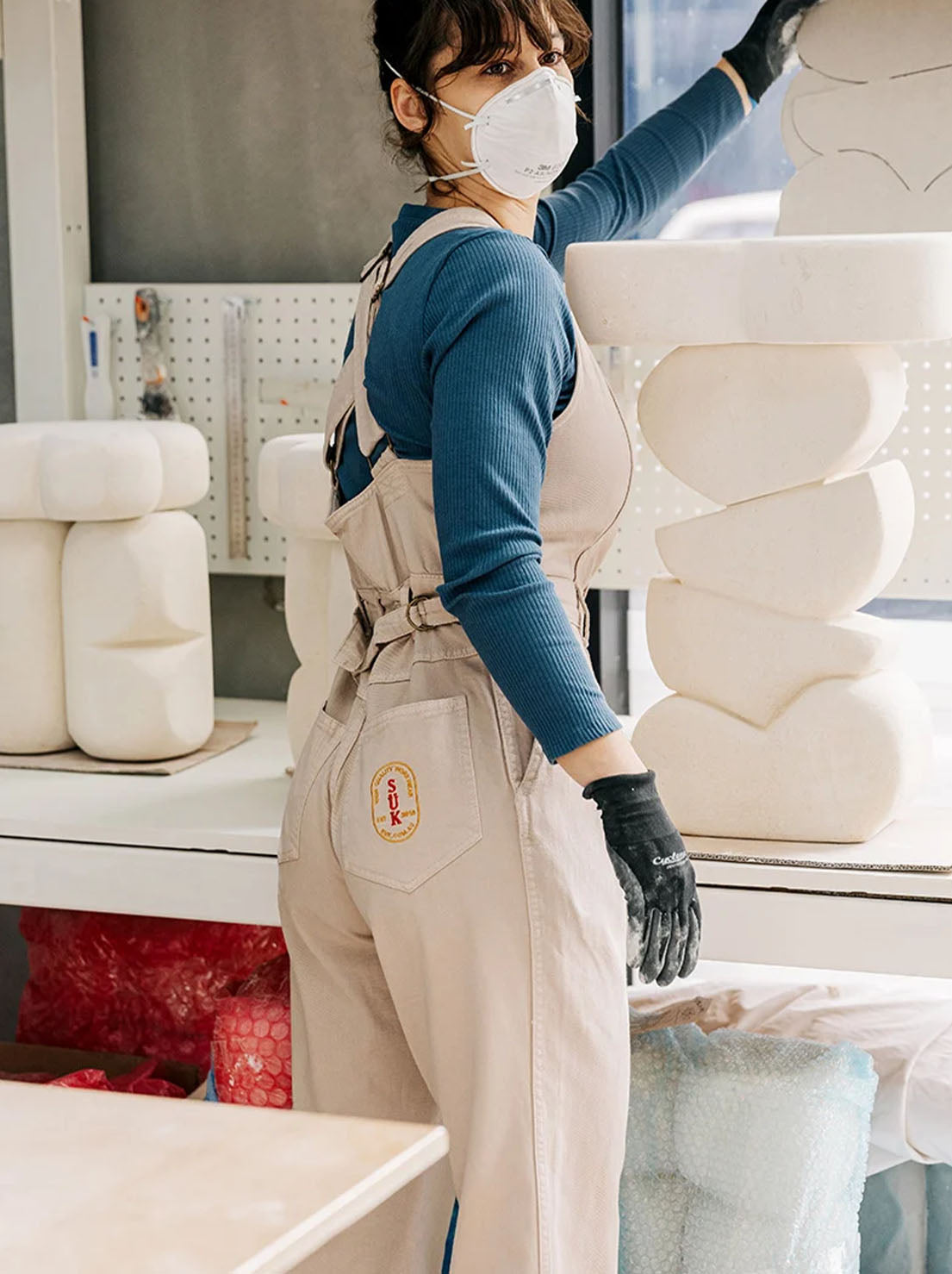 SUK Workwear - Roper Suit - Stone