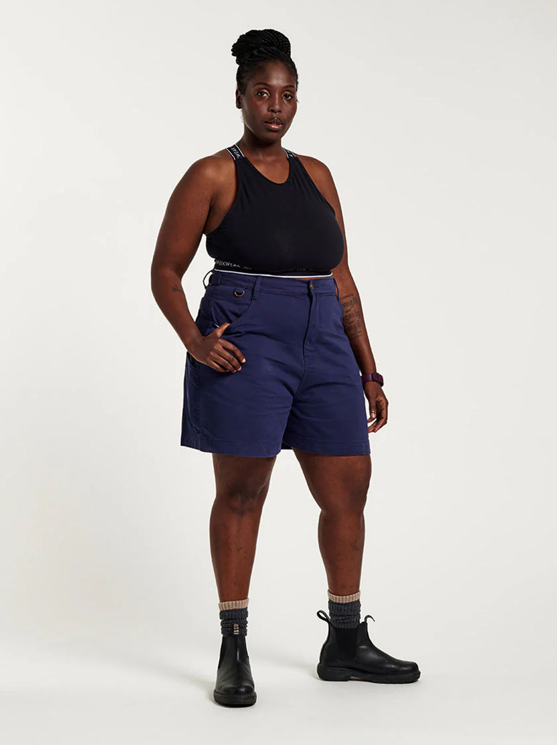 SUK Workwear - Utility Shorts - Blue