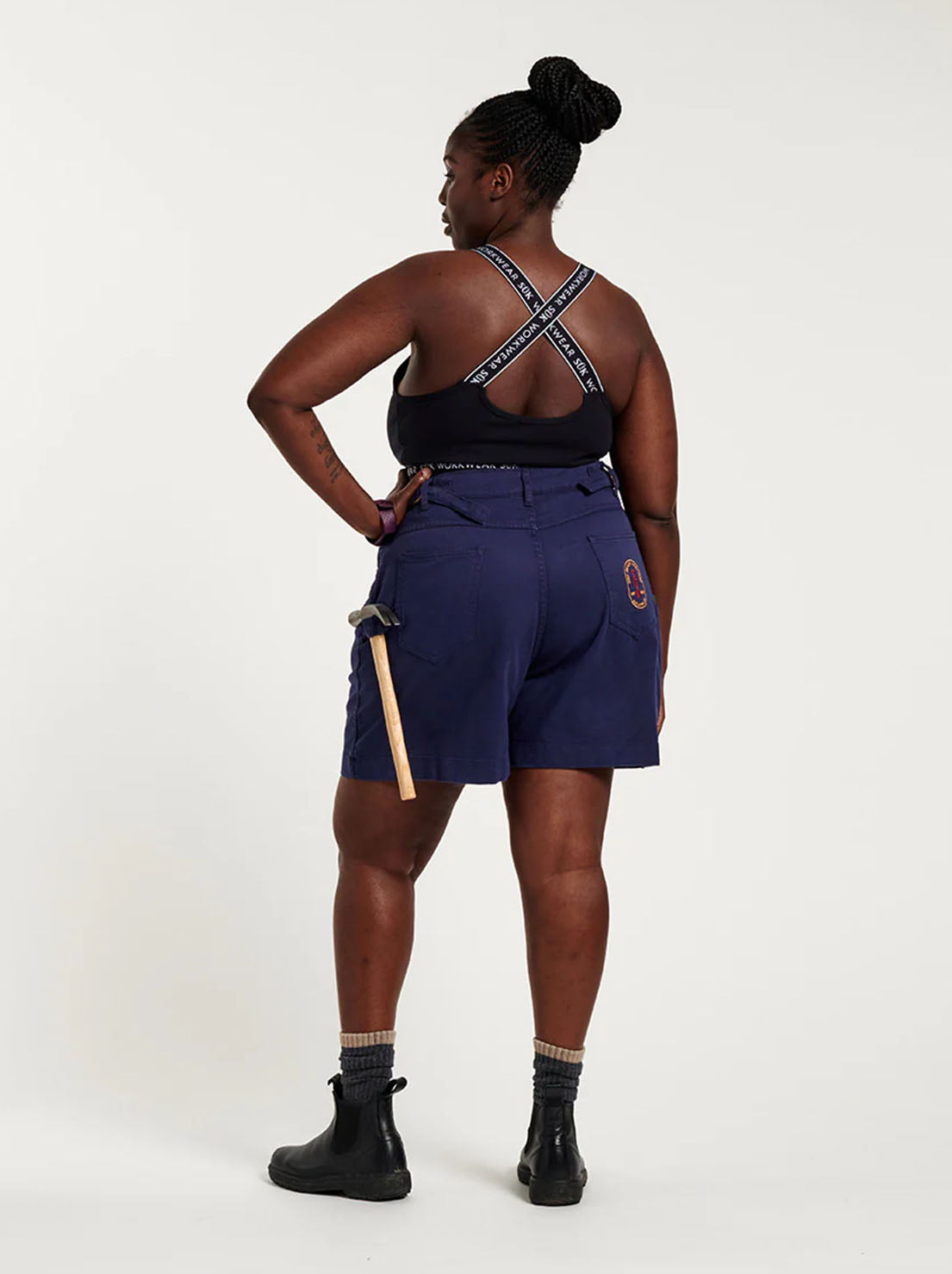 SUK Workwear - Utility Shorts - Blue