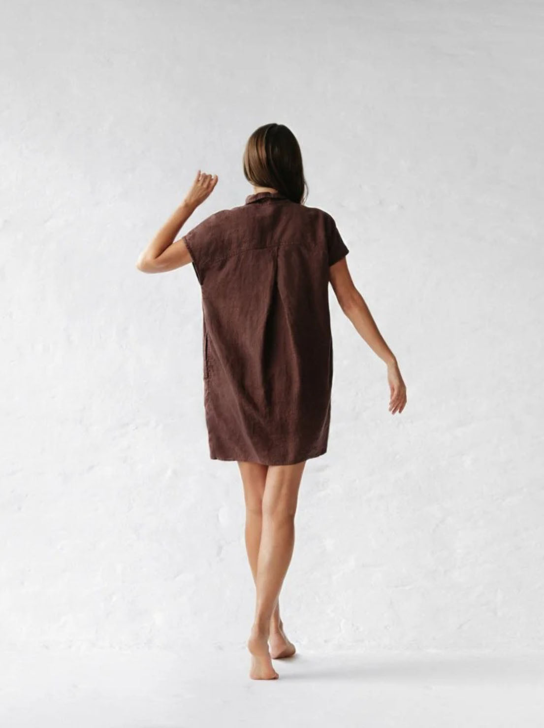 Seaside Tones - Jovi Dress - Brown