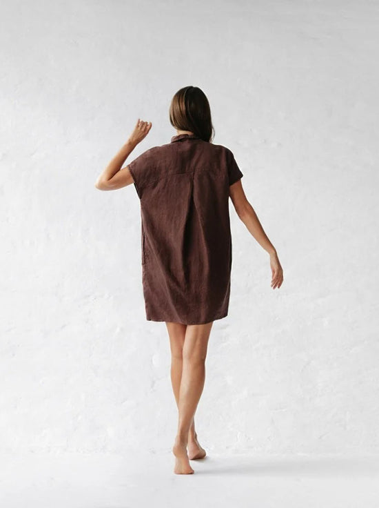 Seaside Tones - Jovi Dress - Brown