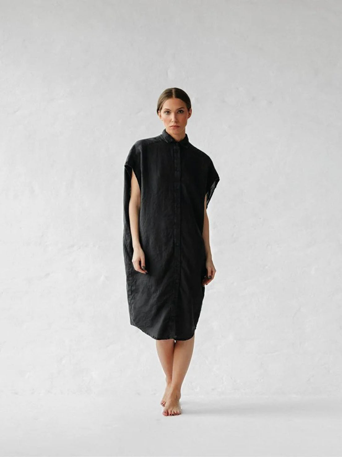 Seaside Tones - Rei Dress - Black