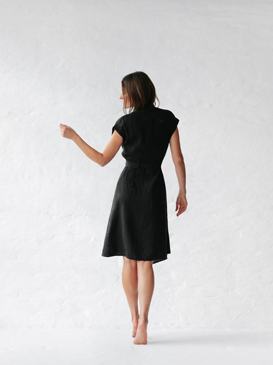 Seaside Tones - Ayu Dress - Black