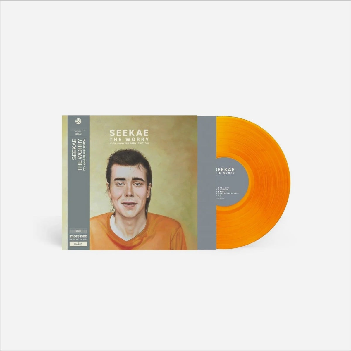 Seekae - The Worry (10th Anniversary). 2LP [Orange Vinyl]