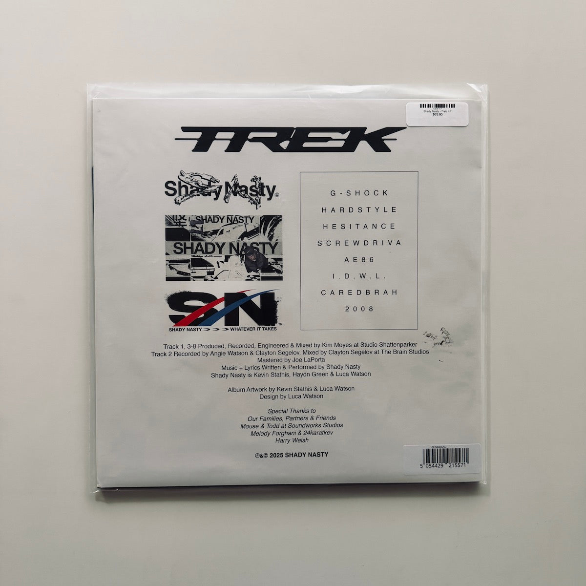 Shady Nasty - Trek. LP [Ltd. Edition Signed Vinyl]