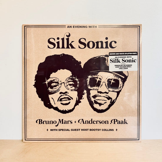 Silk Sonic - An Evening With Silk Sonic. LP [Ltd. Ed. Brown/White Splatter Vinyl]