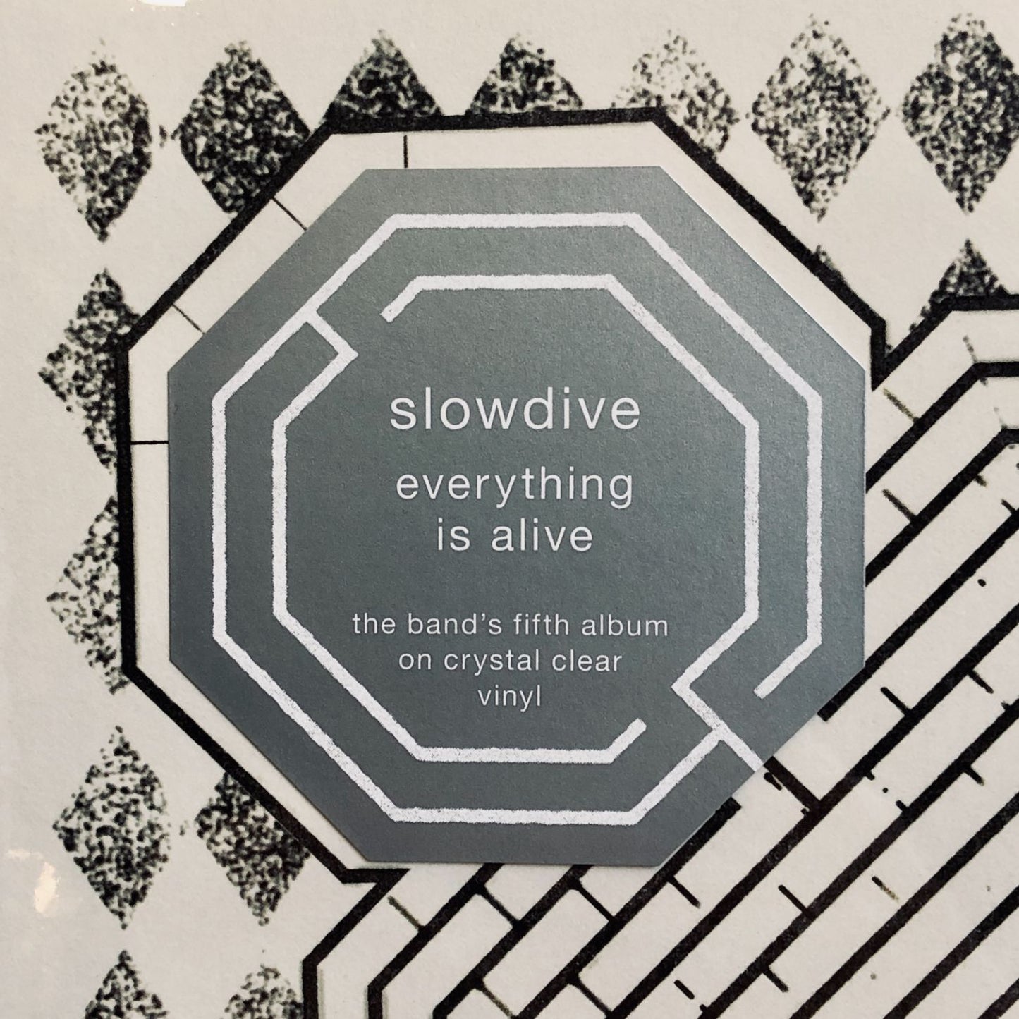 Slowdive - everything is alive. LP [Crystal Clear Vinyl Edition]