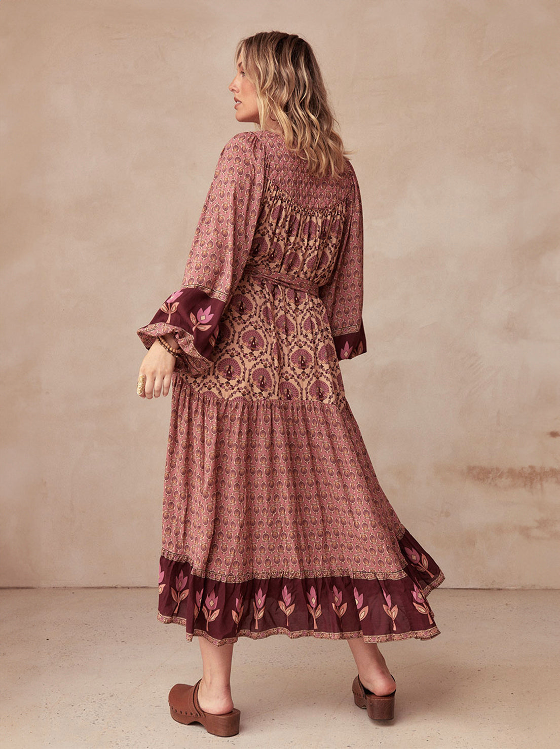 Spell - Chateau Boho Gown - Grape