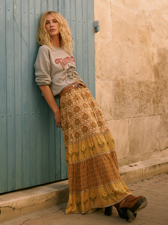 Spell - Chateau Maxi Skirt - Champagne