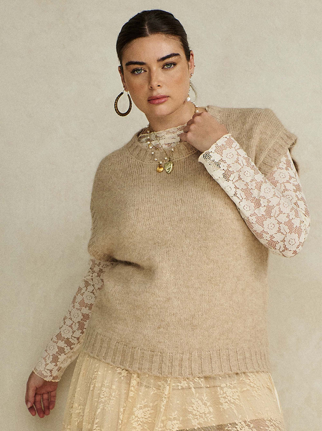 Spell - Darcy Vest - Sand