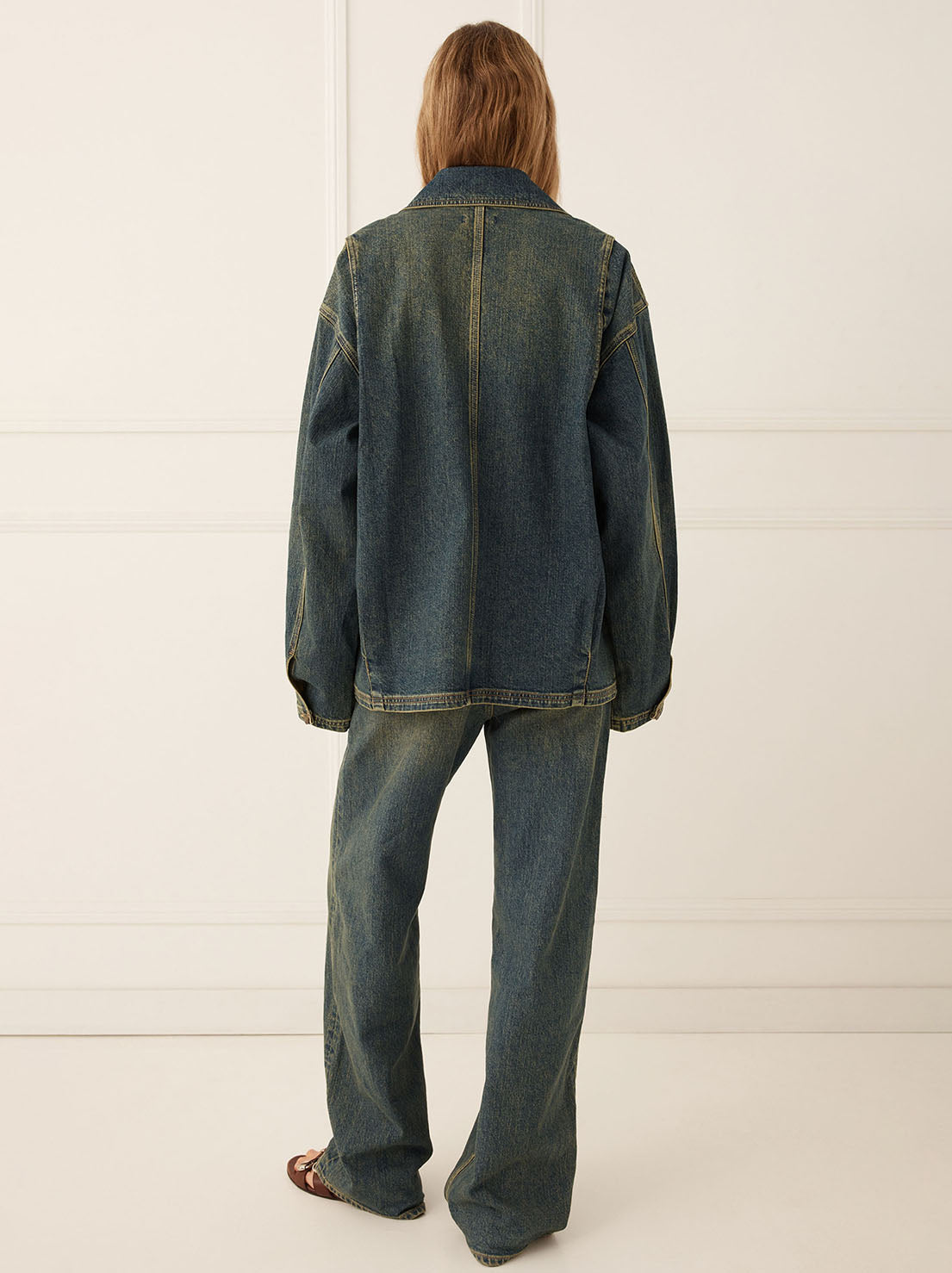 Spell - Drew Denim Jacket - Dirty Indigo Blue