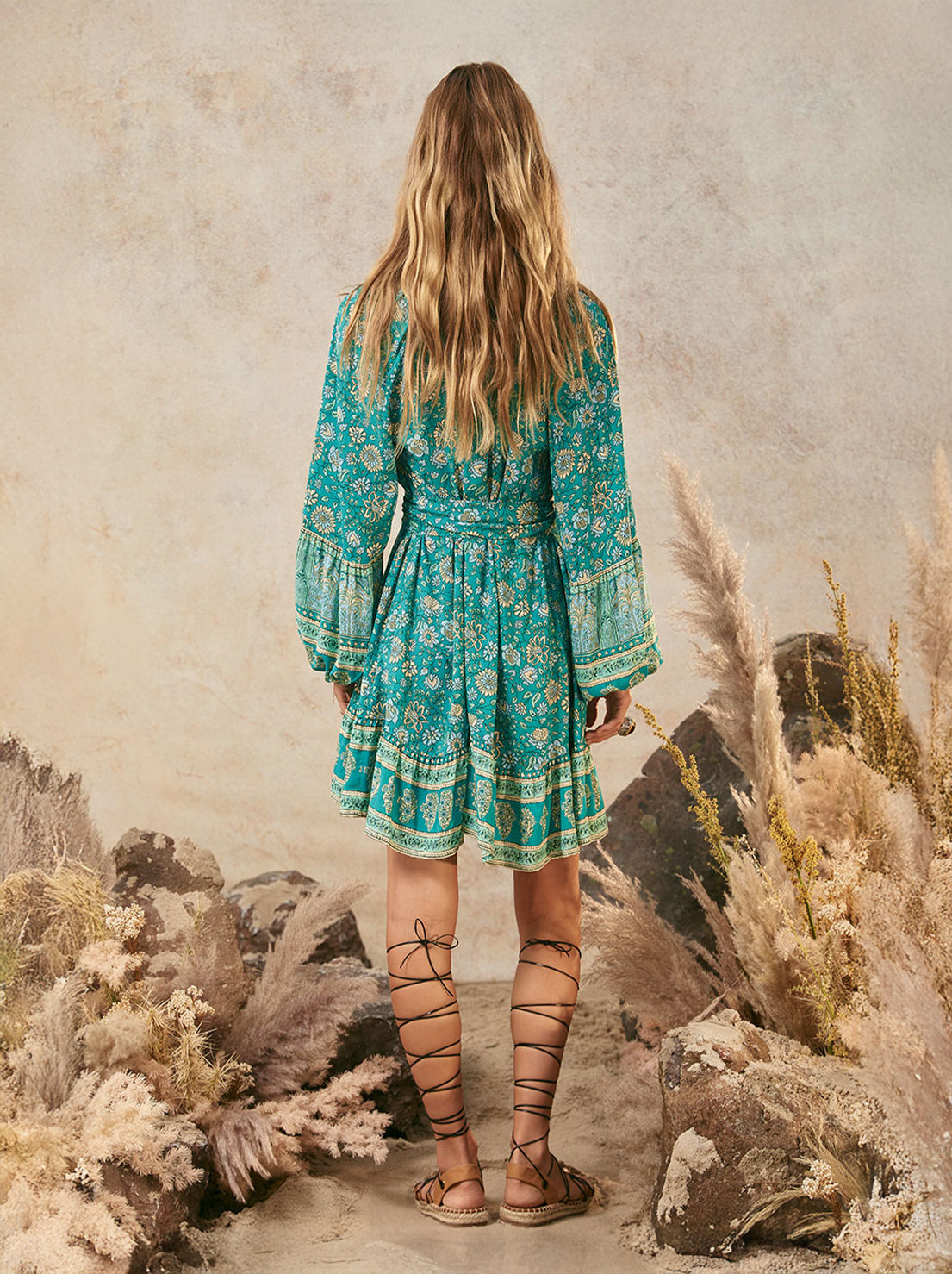 Spell - Elysian Tunic Dress - Jade