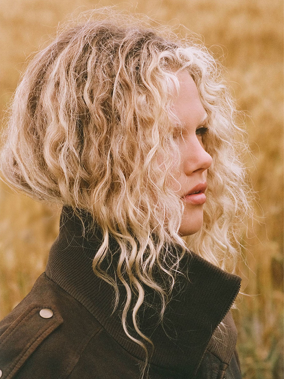 Spell - Fontaine Leather Bomber Jacket - Vintage Brown