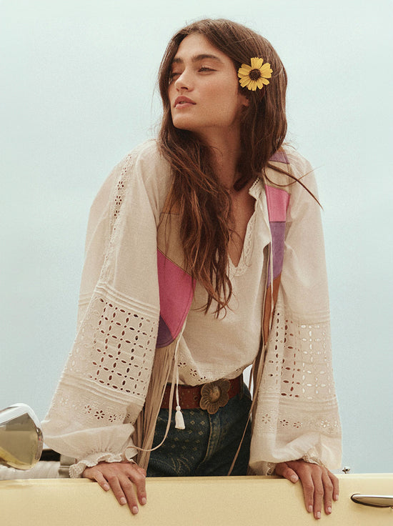 Spell - Love in the Afternoon Lace Blouse - Daisy