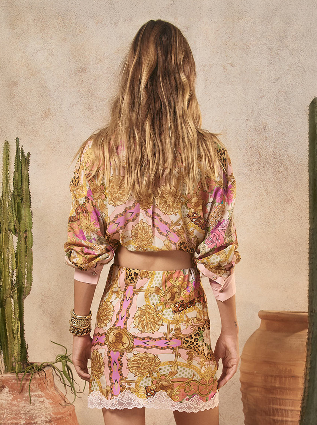 Spell - Lovers & Dreamers Shirt - Champagne Peach