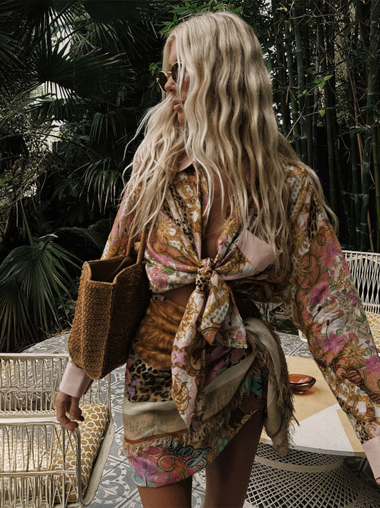 Spell - Lovers & Dreamers Shirt - Champagne Peach