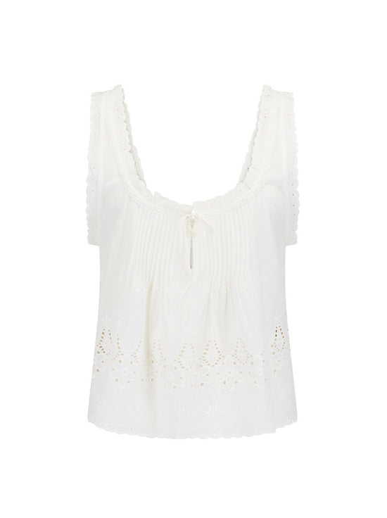 Spell - Maiden Lace Cami - Antique White