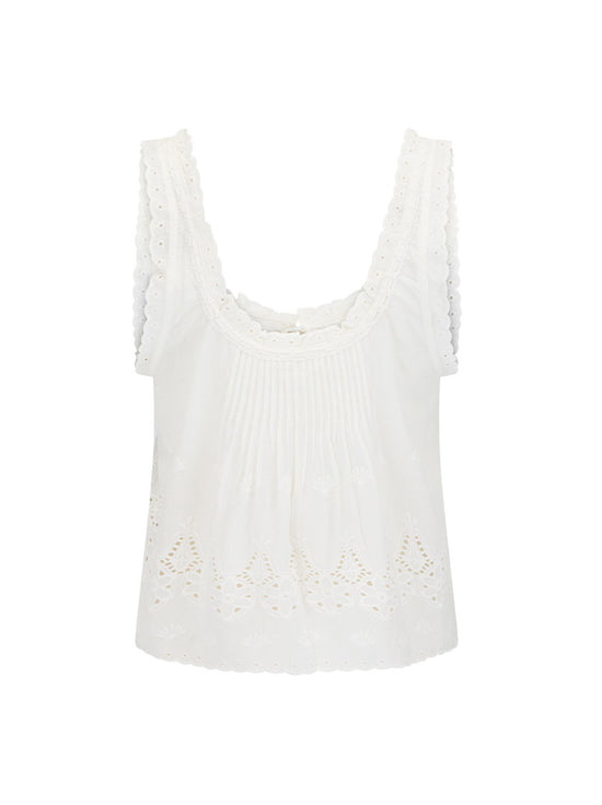 Spell - Maiden Lace Cami - Antique White