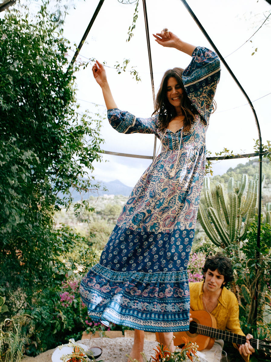 Spell - Marmont Gown - Lapis – Abicus
