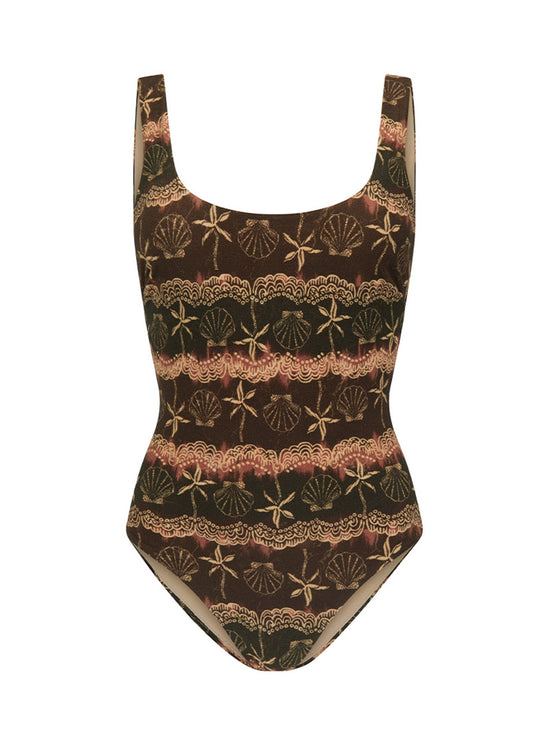 Spell - Mermaid Cove One Piece - Espresso