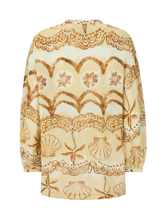 Spell - Mermaid Cove Shirt - Tan