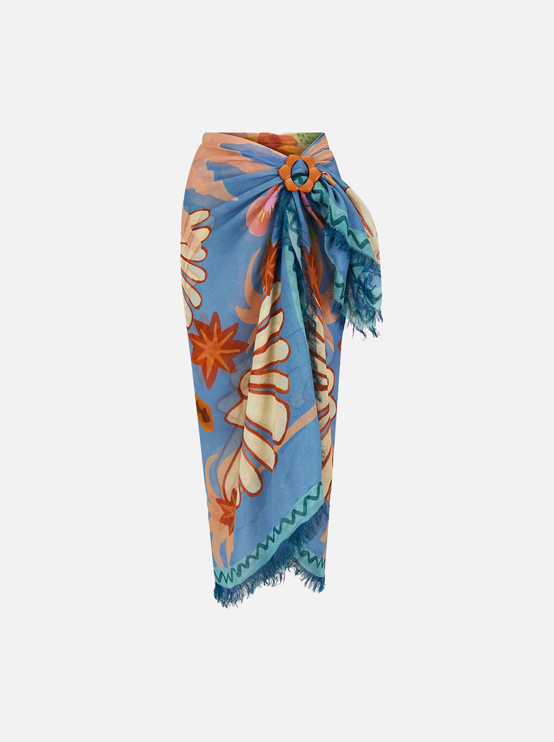 Spell - Oceana Travel Scarf - Sea Blue