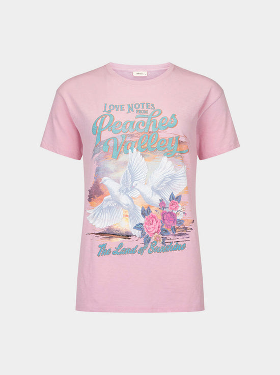 Spell - Peaches Biker Tee - Musk