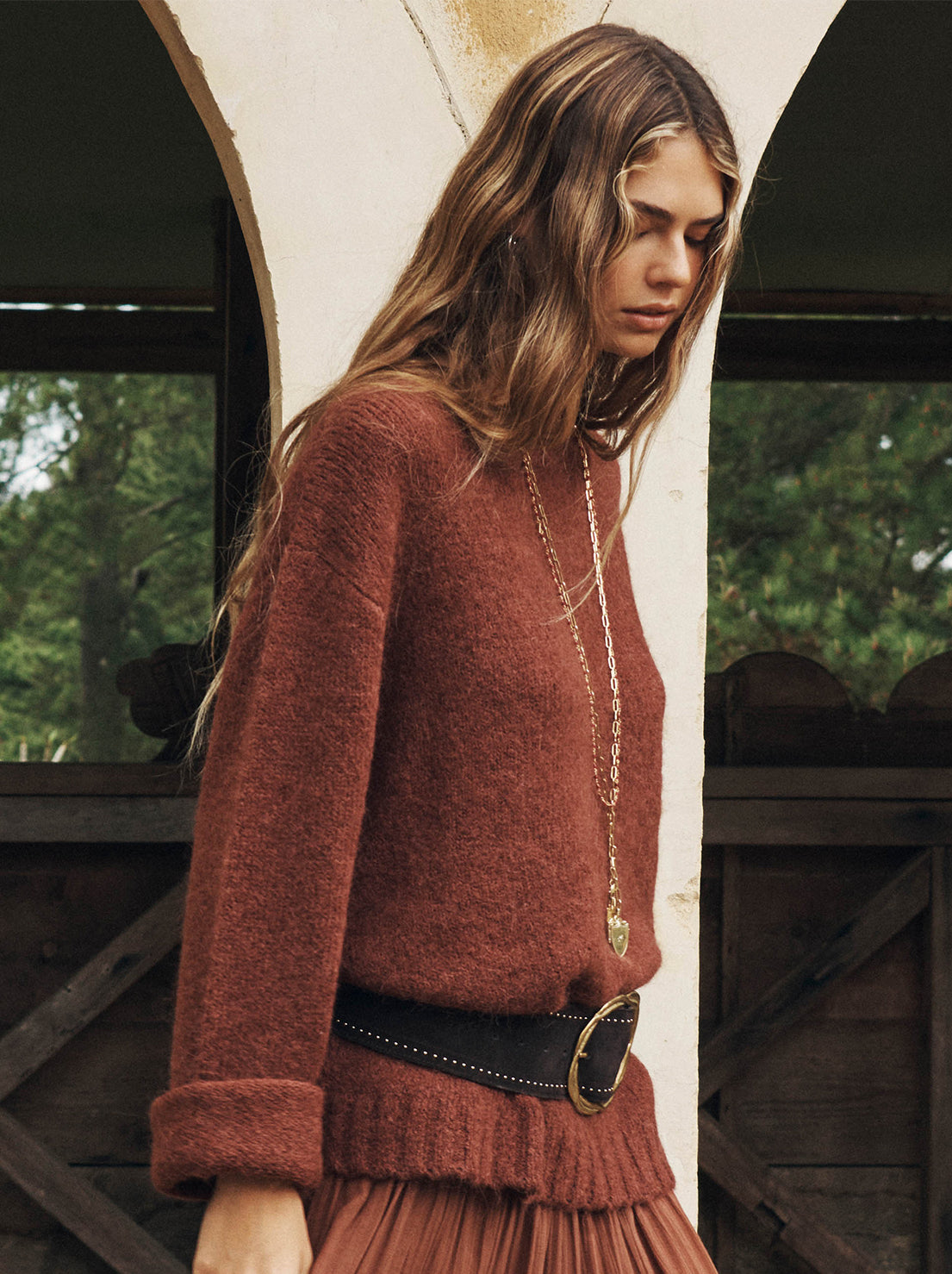 Spell - Plum & Lucy Sweater - Cocoa