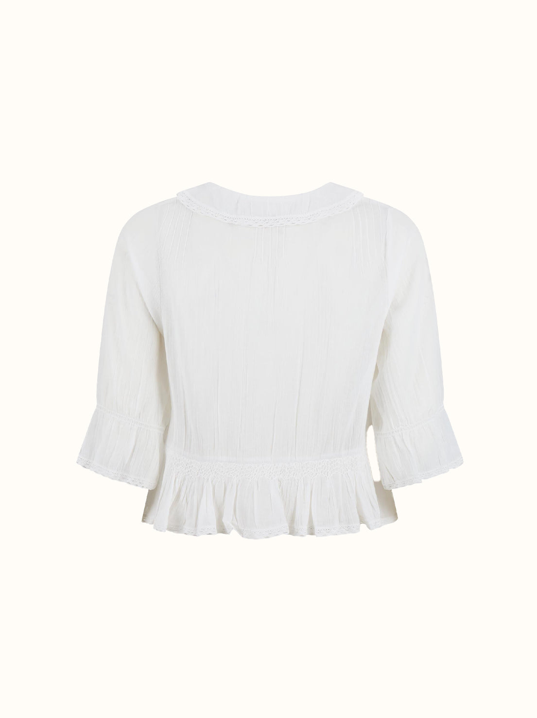Spell - Prairie Blouse - Whisper White