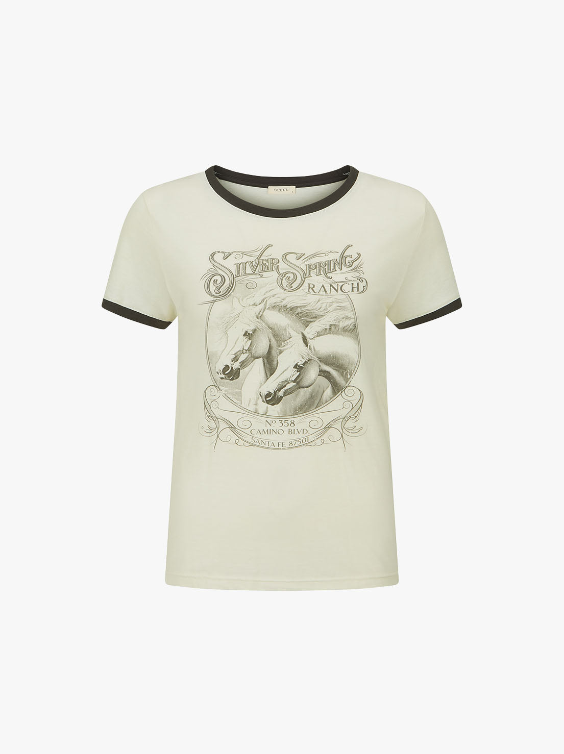 Spell - Silver Spring Tee - Vintage Cream