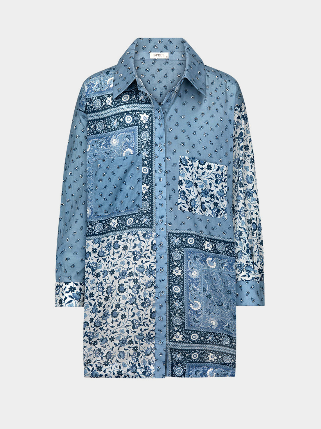 Spell - Sunshine Bandit Shirt Dress - Chambray