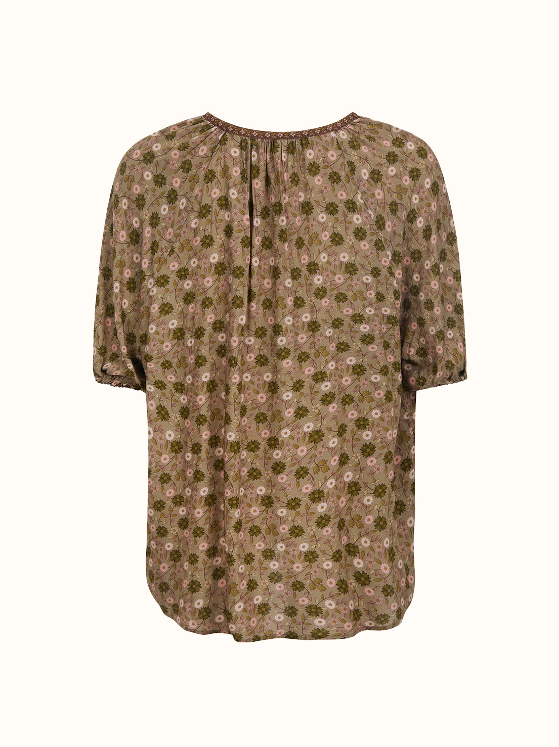 Spell - Swan Lake Short Sleeve Blouse - Sage