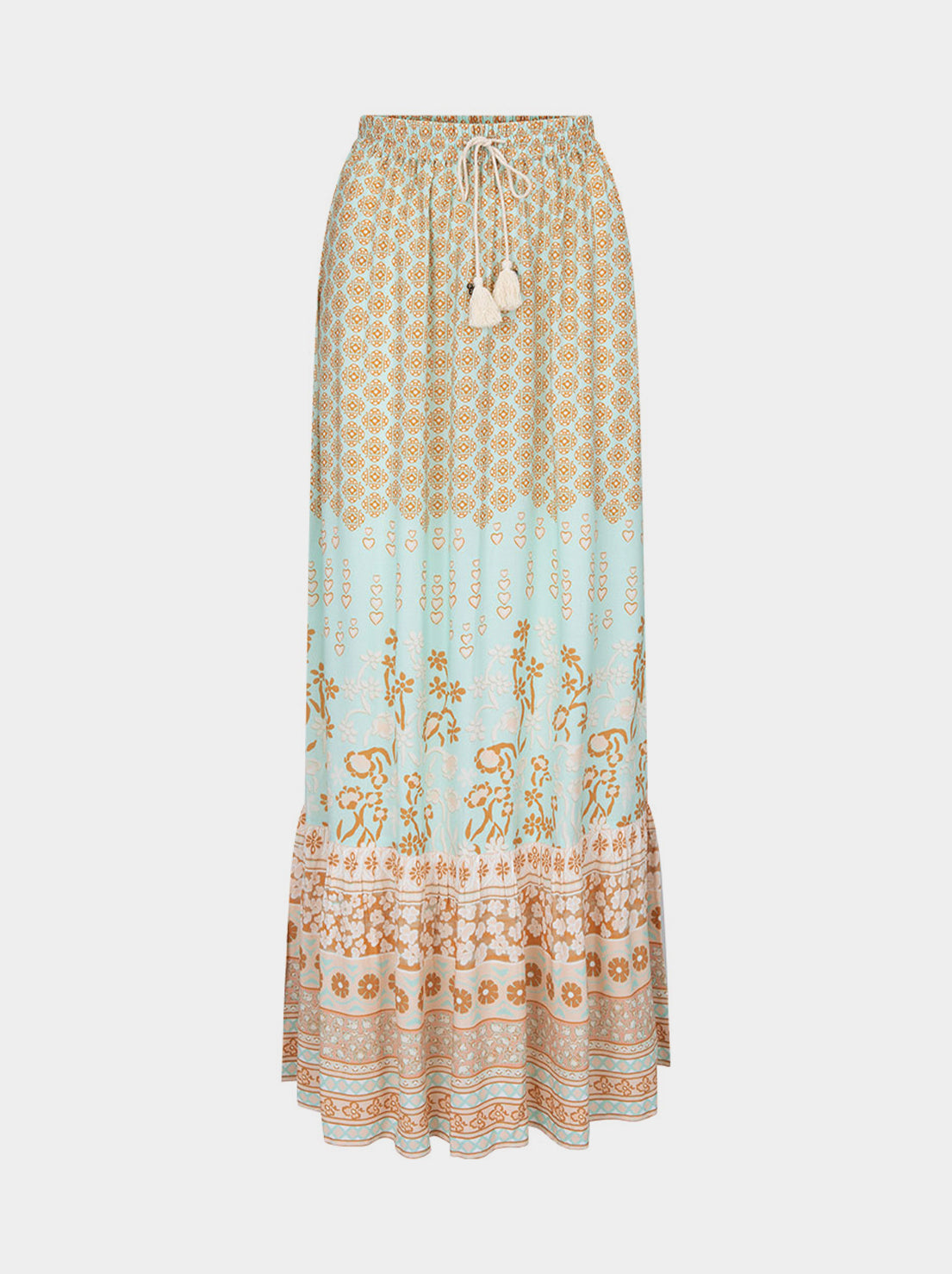 Spell - Sweet Nothings Maxi Skirt - Peppermint