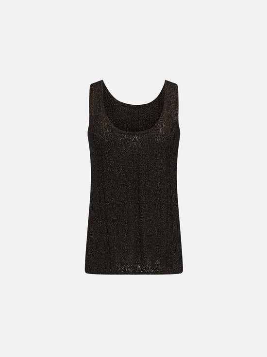 Spell - The Moss Knit Singlet - Onyx