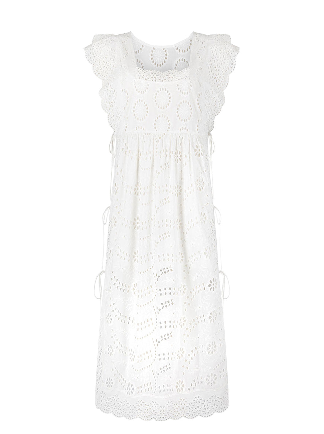 Spell - Yaya Lace Kaftan - Antique White
