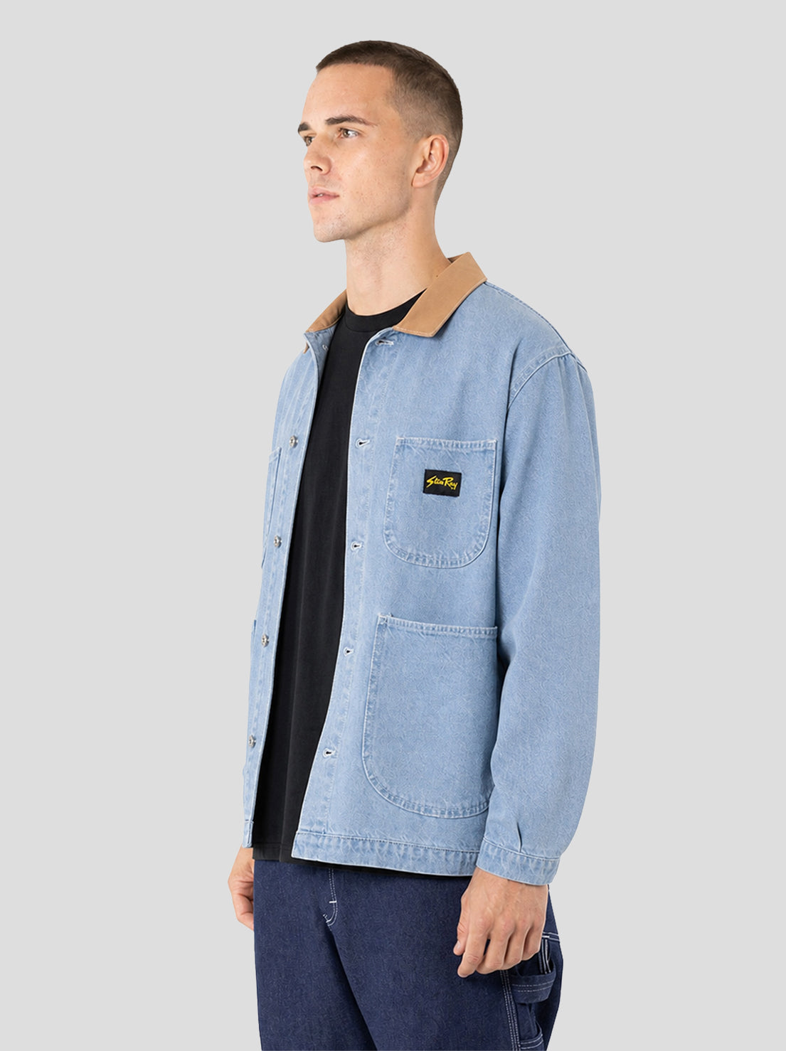 Stan Ray - Coverall Jacket - Ice Stone Denim