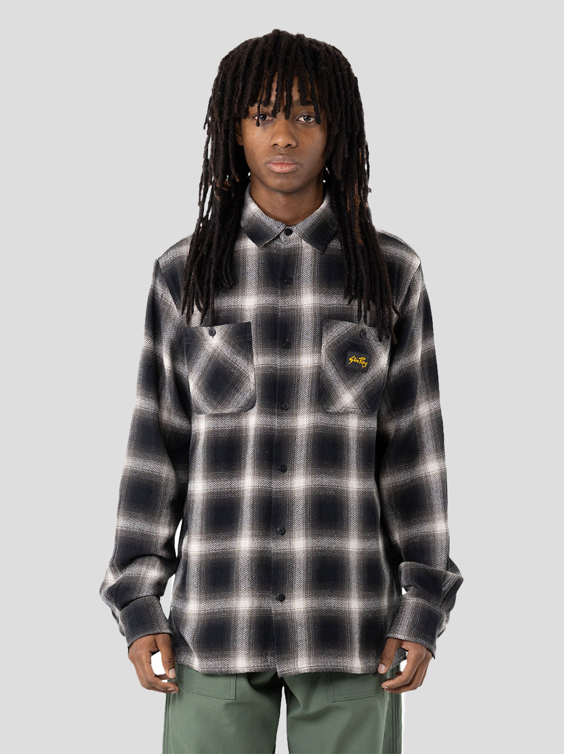 Stan Ray - Flannel Shirt - Black