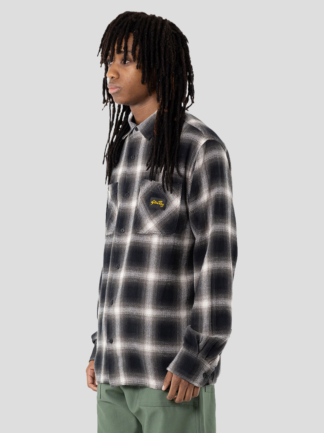 Stan Ray - Flannel Shirt - Black