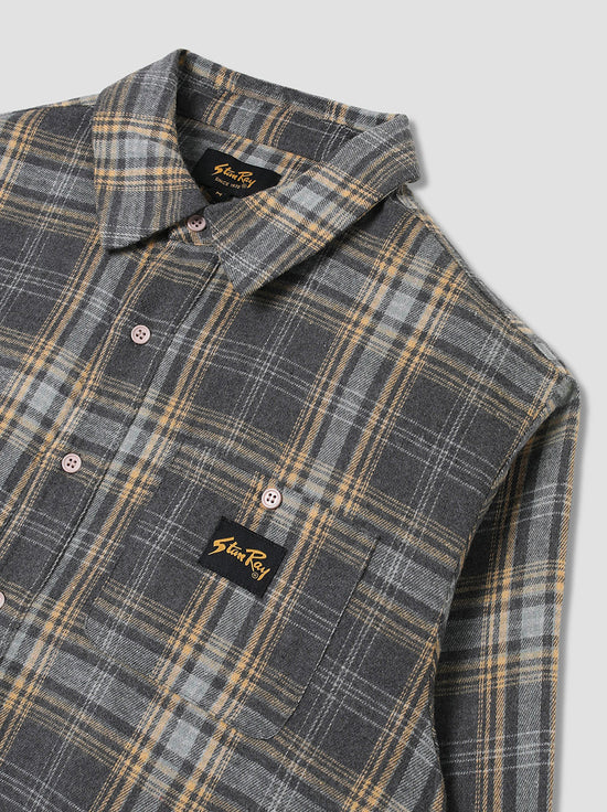 Stan Ray - Flannel Shirt - Charcoal Plaid