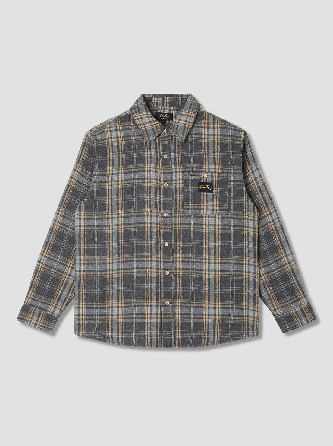 Stan Ray - Flannel Shirt - Charcoal Plaid