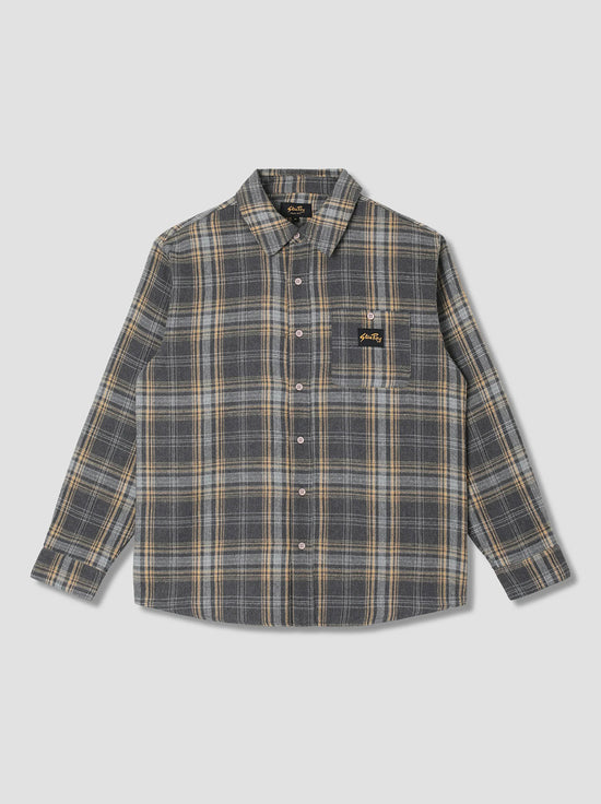 Stan Ray - Flannel Shirt - Charcoal Plaid