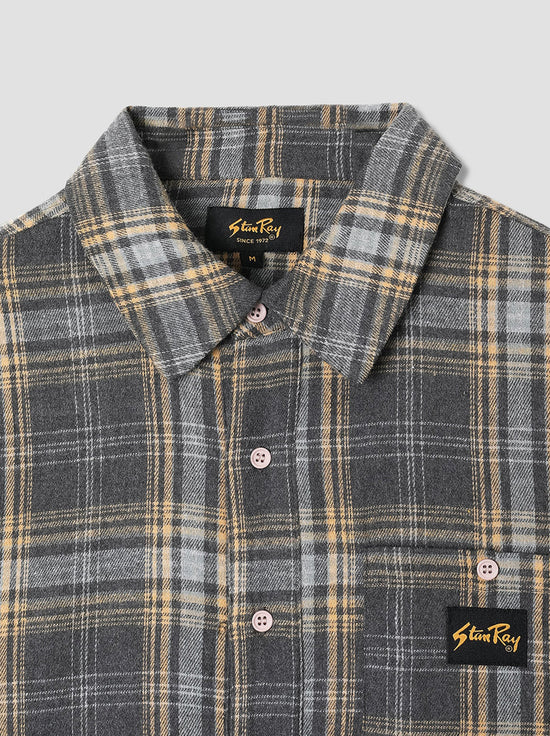 Stan Ray - Flannel Shirt - Charcoal Plaid
