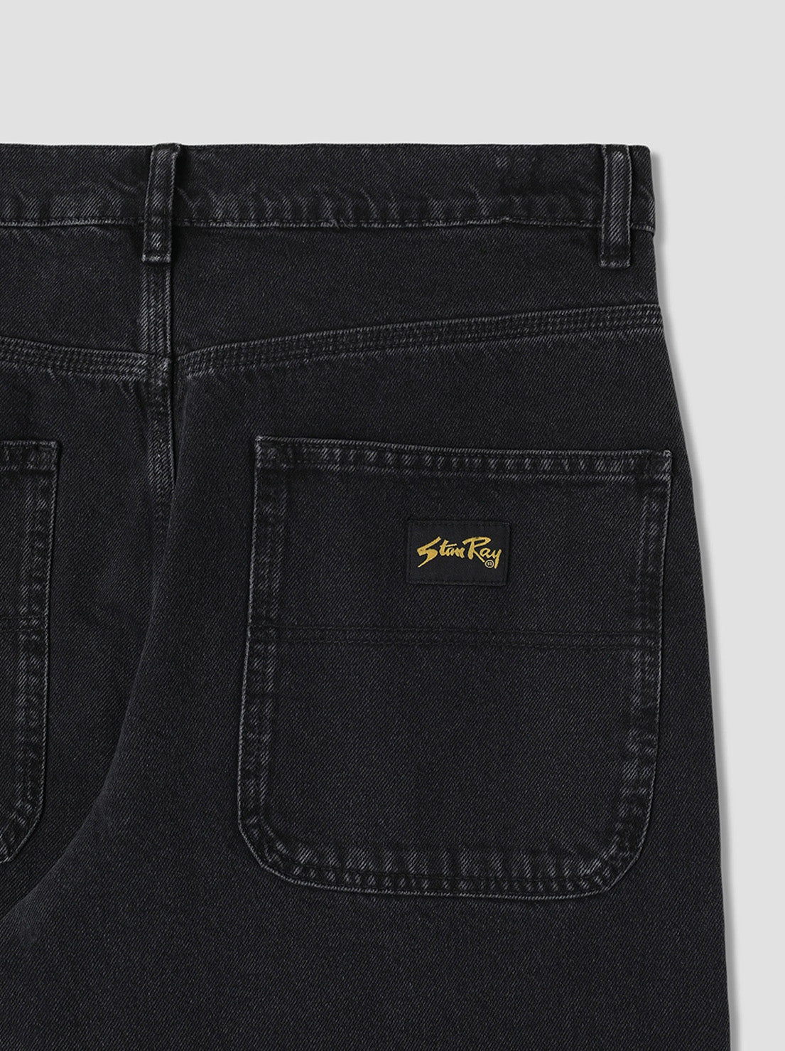 Stan Ray - Wide 5 - Stonewashed Black Denim