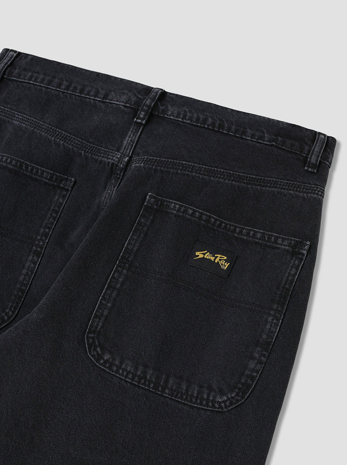Stan Ray - Wide 5 - Stonewashed Black Denim