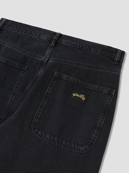 Stan Ray - Wide 5 - Stonewashed Black Denim