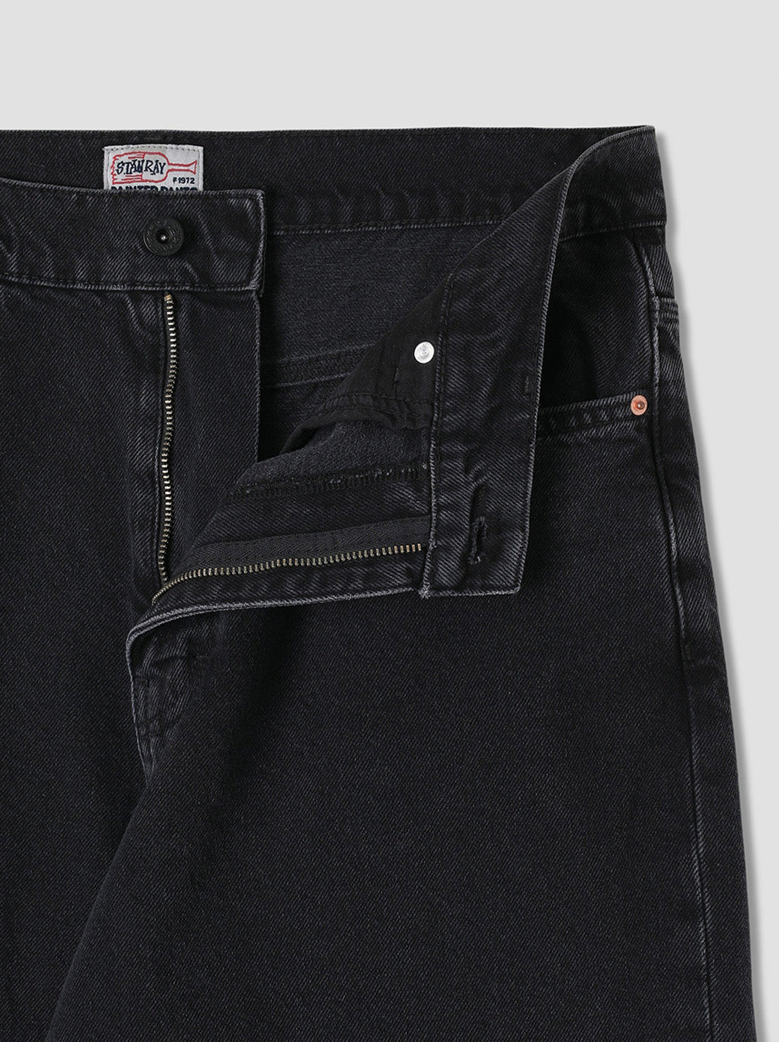 Stan Ray - Wide 5 - Stonewashed Black Denim