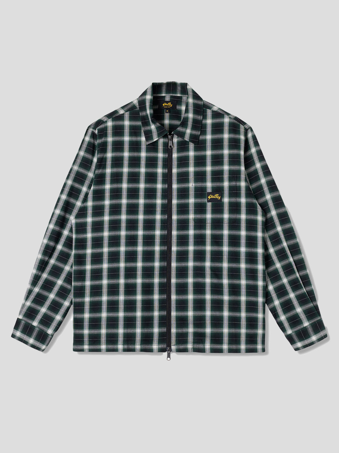 Stan Ray - Zip Shirt - Green Check