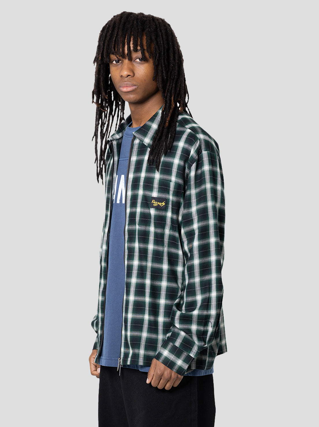 Stan Ray - Zip Shirt - Green Check