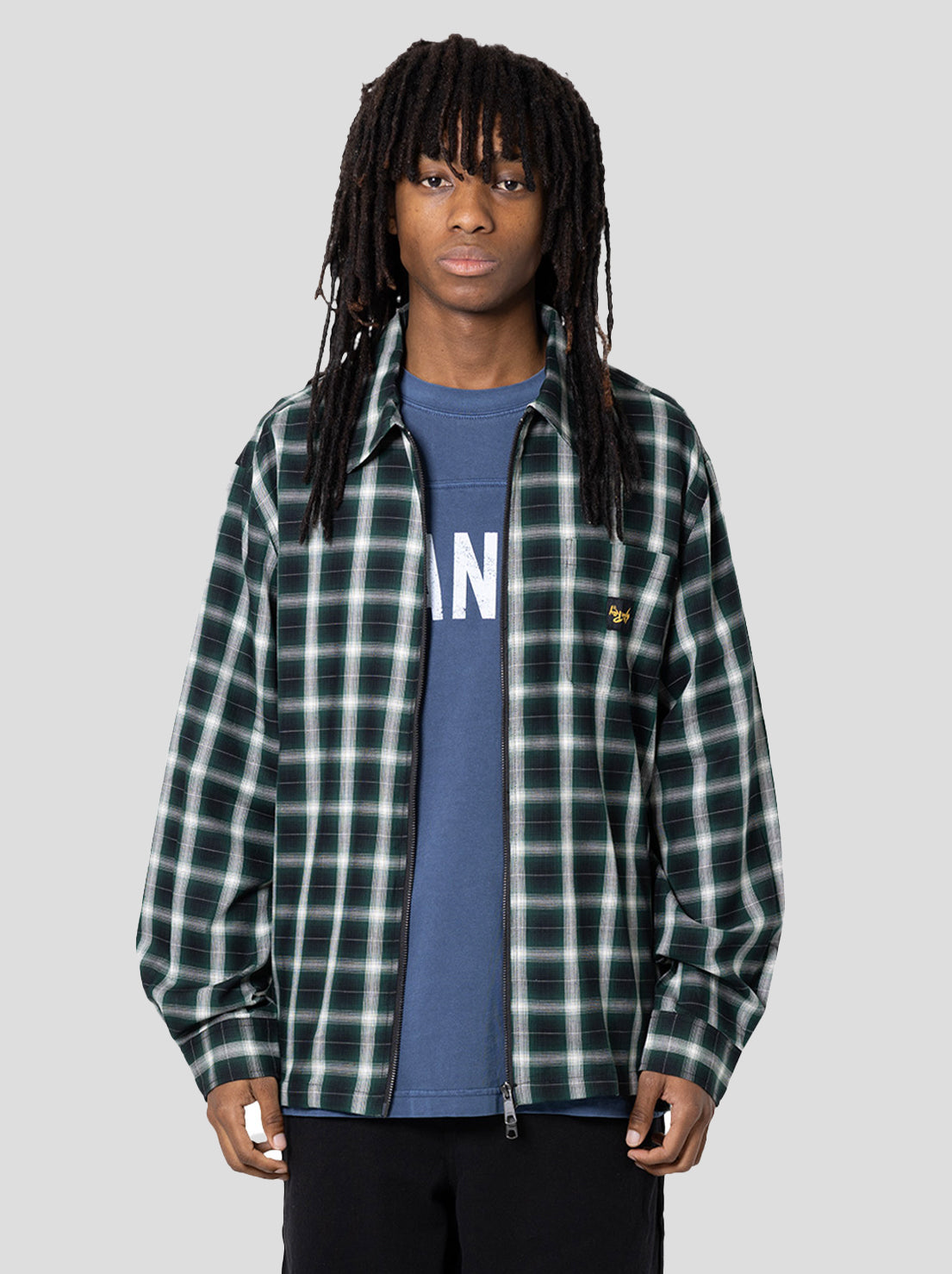 Stan Ray - Zip Shirt - Green Check