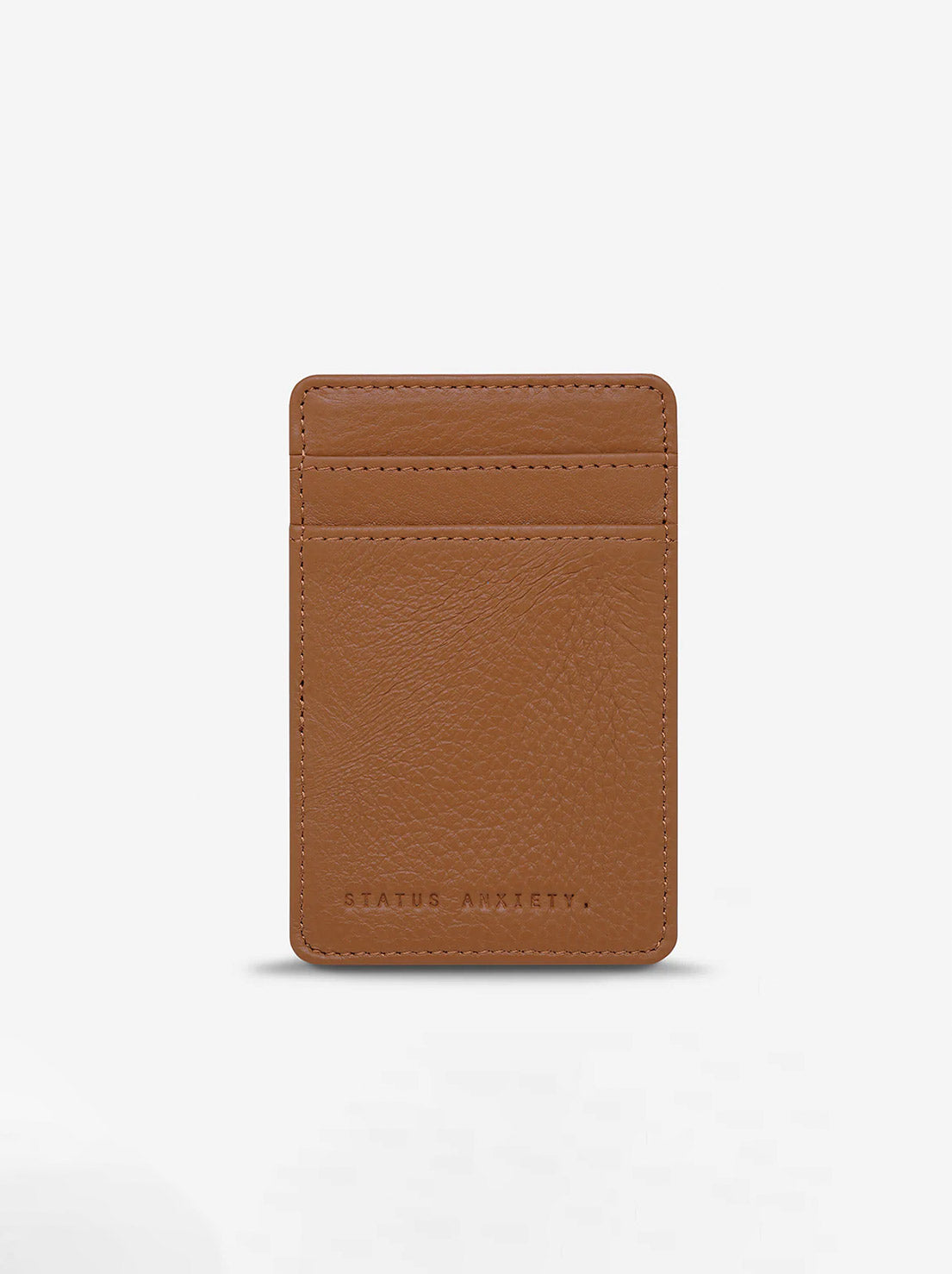 Status Anxiety - Flip Wallet - Camel